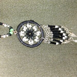 🪶 Native American Dreamcatcher NECKLACE w/Spiritual Blessings